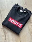 Męska bluza Levi's czarna z logo Rozmiar L