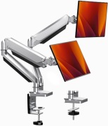 ErGear Podwójny Stojak na Monitory | Pełna Regulacja | Nowy