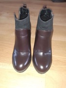 Piękne botki buty na obcasie bershka 38