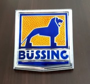 ORYGINALNY EMBLEMAT BUSSING MAN 60-LATA PIĘKNY