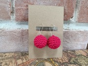 kolczyki handmade na szydełku