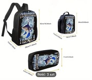 Zestaw Brainrot 3w1 plecak piornik torba na ramię NOWY Tralelo tralala