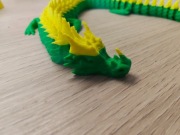 Smok przegubowy 3D – elastyczna figurka dragon 40 cm | druk 3D 