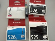 Oryginalne tusze Canon PGI-525 / CLI-526 – zestaw do drukarek PIXMA