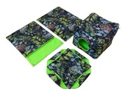 Zestaw hamaków dla gryzoni: 3 różne hamaki +domek