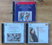 Zestaw 3 płyt z chińską muzyką poważną/klasyczną; Naxos; Marco Polo