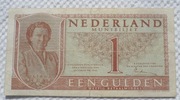 Holandia Królowa Juliana van Oranje - Nassau 1 gulden 8.VIII.1949 P# 72