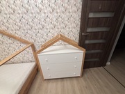 Zestaw mebli drewnianych dziecięcych 