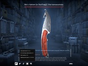 Nóż z hakiem ( StatTrak) | Stal damasceńska FT