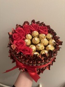 Torcik konafetto prezent dl babci dla dziadka na urodziny