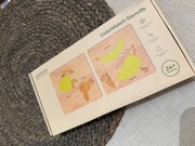 Drewniana gra edukacyjna EDYFICO ColorMatch Stencils 24+ miesięcy