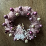 Bajkowy wianek świąteczny