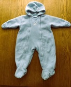 CHŁOPCZYK ciepły ,zimowy kombinezon -rozm 68/74cm