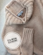 Sweter Donna Lane wełna + kaszmir z domieszką 
