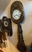 Zegar Wiszący Mosiężny FHS Antyk Wielki 140 cm !