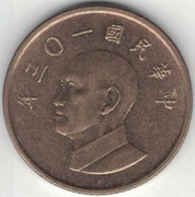 Tajwan 1 dolar 2014 - 20 mm - nr 2