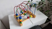 LABIRYNT LOGICZNY PRZEPLATANKA IKEA MULA 800.140.41 DLA DZIECI DREWNIANA