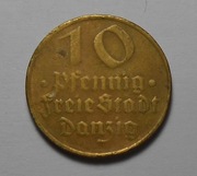 10 Fenigów 1932 Stare Miasto Gdańsk  (25)