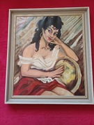 Obraz na płótnie portret kobiety .