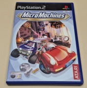 Micro Machines (Pudełko, instrukcja, płyta) PS2 PlayStation 2 PAL