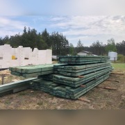 Więźba dachowa, więźby dachowe, deski, krokwie