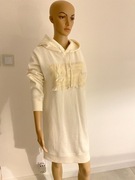 Polo Ralph Lauren bluza sukienka S ecru