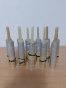 Końcówki masztu namiotu z czasów PRL zestaw 11szt