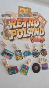 Zestaw Retro breloków 