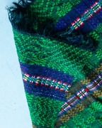 Kapa narzuta rękodzieło, 100% wełna, vintage PRL, Cepelia, lata 70