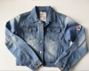 Kurtka wiosenna dziewczęca JEANS roz. 152