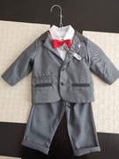 Garniturek do chrztu dla chłopca + butki