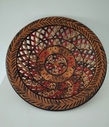 Ceramiczna, ażurowa misa