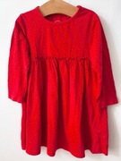 Czerwona sukienka dla dziewczynki 92 Cool club Smyk