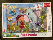Puzzle ramkowe Trefl WISSper 15 el. Melodia Przyjaźni 3+