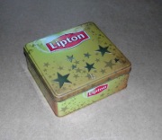 Limitowana, kolekcjonerska puszka po herbacie "LIPTON".