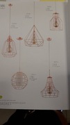 7 szt.cena za wszystkie!Lampa loft AlfaBasket60362