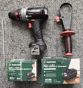 Wkrętarka Parkside Performance PSBSAP 20-Li D4 z aku 4 Ah i ładowarką.