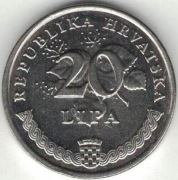 Chorwacja 20 lipa lip 2009 - 18,5 mm - nr 1