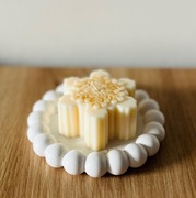 Świeca dekoracyjna Śnieżka 75 g sojowa naturalna 