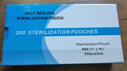 Torebki do sterylizacji 190 x 360mm 199 sztuk