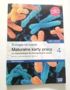 Biologia na czasie maturalne karty pracy 4 zakres rozszerzony nowa era