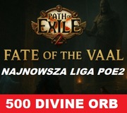 500x Divine Orb Path of Exile 2 Fate of the Vaal / Last of the Druids PoE 2