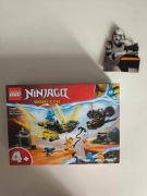 LEGO 71798 Ninjago - Nya i Arin - bitwa na grzbiecie małego smoka Nowy