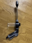 Pistolet do węża ogrodowego z podciśnieniem i pianownicą