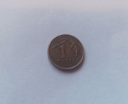 Moneta 1 grosz z 1992 roku