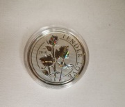 Moneta Tender Love 2010, Cook Islands $5 Silver