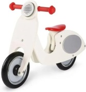 Rowerek biegowy Pinolino Vespa Wanda drewniany kremowy NOWY
