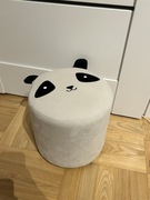 mała biała pufa panda