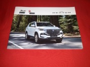 2024 KGM REXTON Prospekt POLSKI 36 stron SsangYong