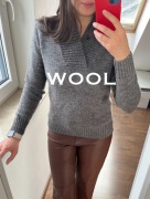 Stylowy Wełniany sweter Y2K Joy Rozmiar S-L Old Money Style